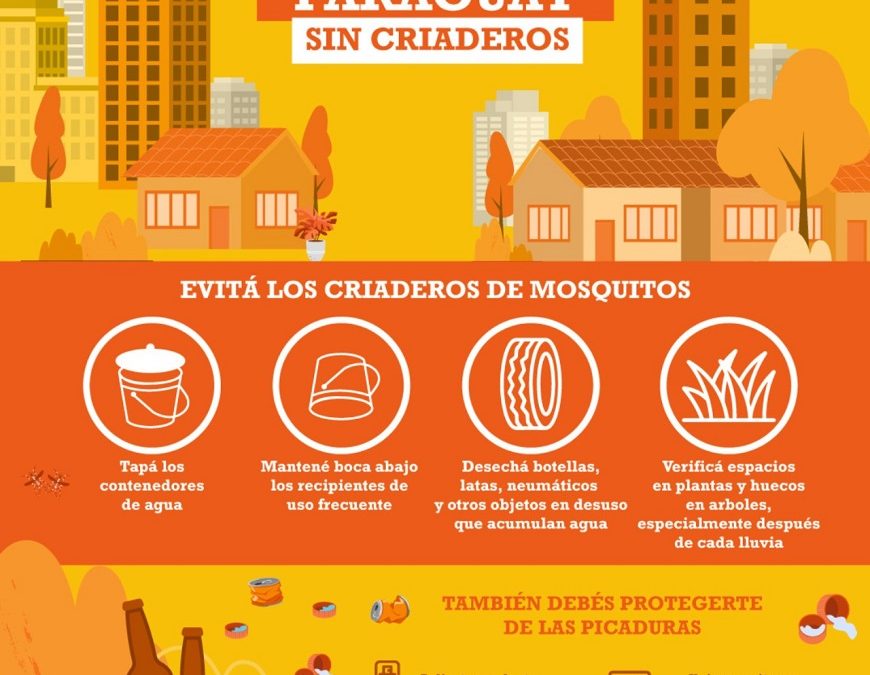 Dispersión de dengue en todo el país