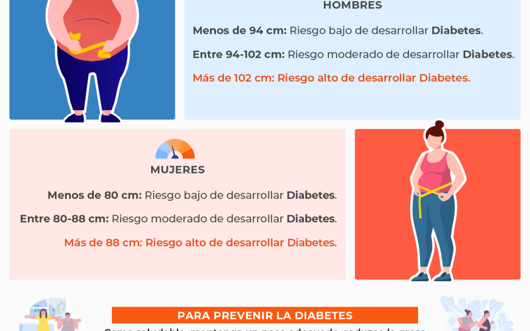Obesidad abdominal, predictor de la diabetes
