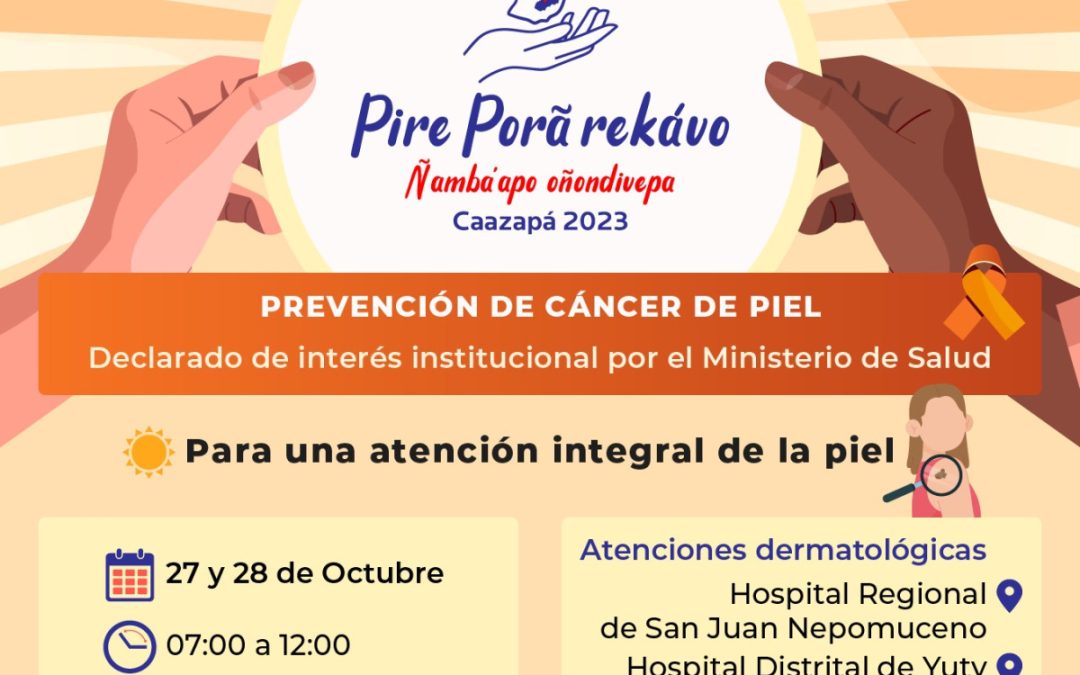 Ministerio iniciará jornadas de diagnóstico y prevención de cáncer de piel, y enfermedades desatendidas