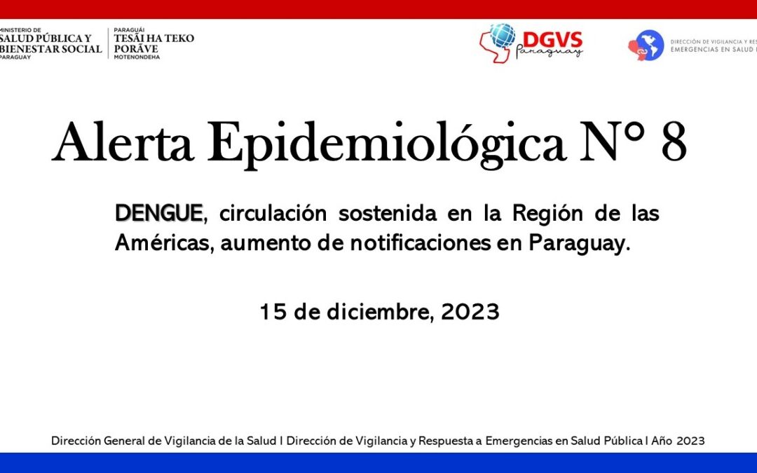 Alerta Epidemiológica Nro. 8 – 2023.
