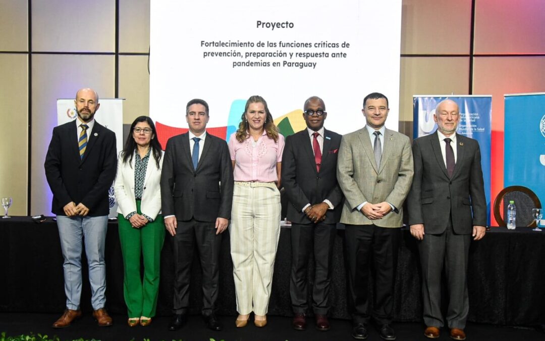 Paraguay celebra lanzamiento del proyecto «Fortalecimiento de las funciones críticas de prevención, preparación y respuesta ante pandemias»