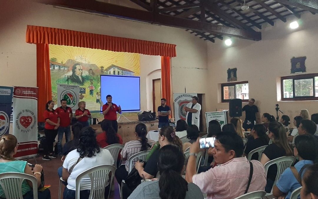 En Yaguarón inicia implementación del proyecto «RCP salva vidas, ciudad cardioprotegida»