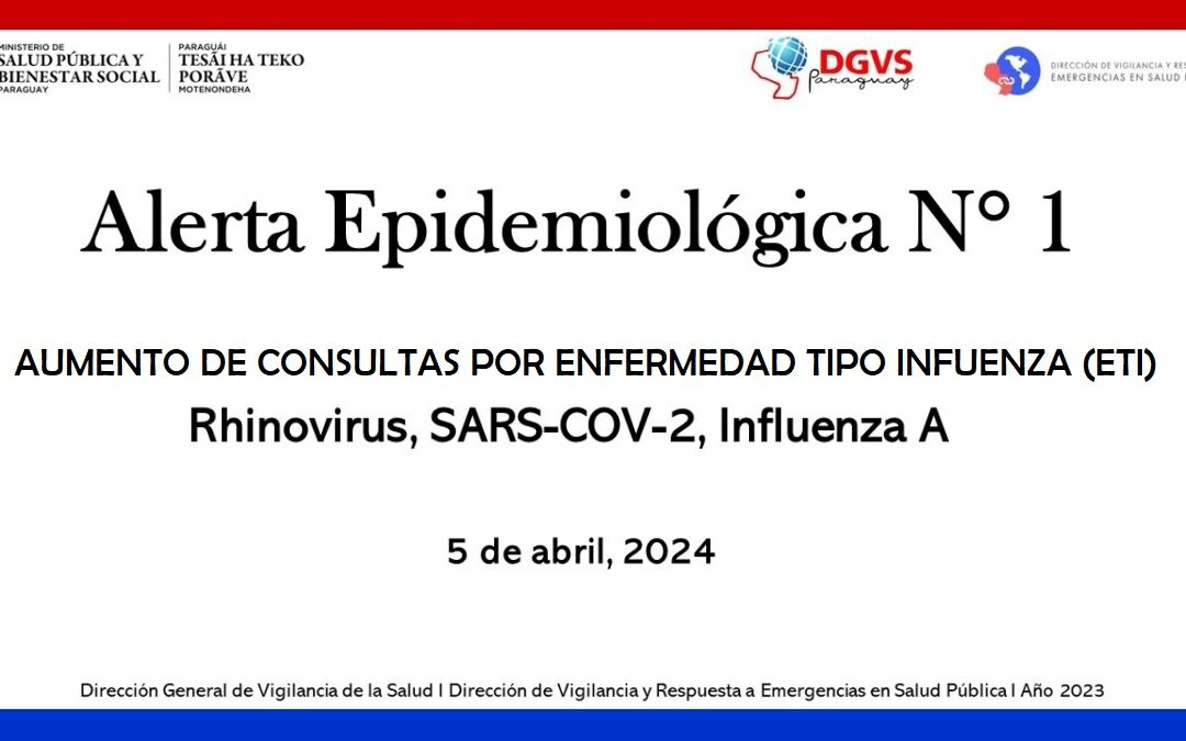 Alerta Epidemiológica Nro 1 – 2024