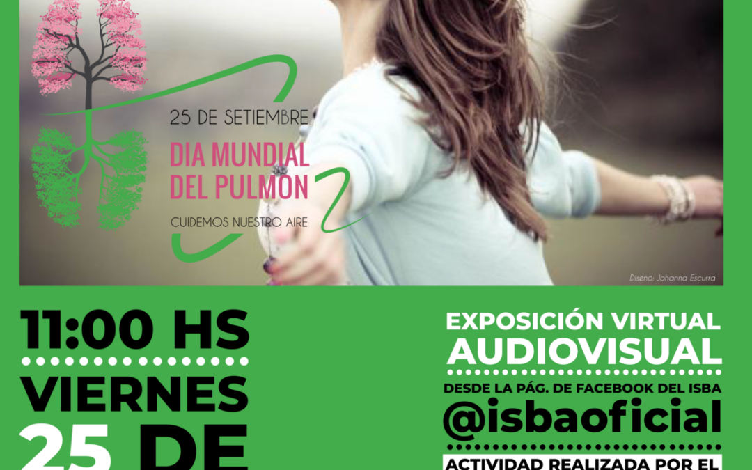 Preparan exposición virtual por el día mundial del pulmón