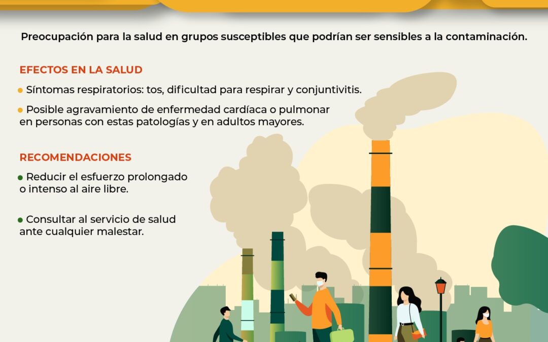 La contaminación del aire potencia problemas de salud