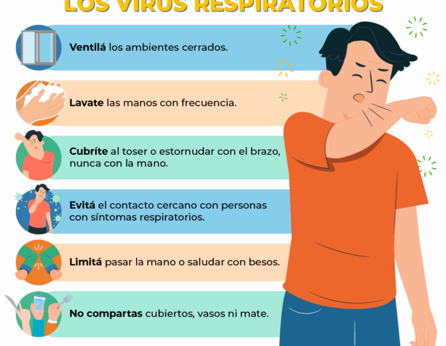 Cuadros respiratorios: se insta a intensificar acciones de prevención para disminuir contagios