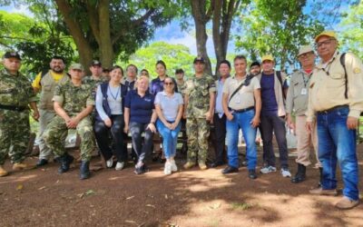 Activan jornada de minga ambiental en Puente de la Amistad