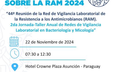 Invitan a la 44° Reunión de la Red de Vigilancia Laboratorial de RAM