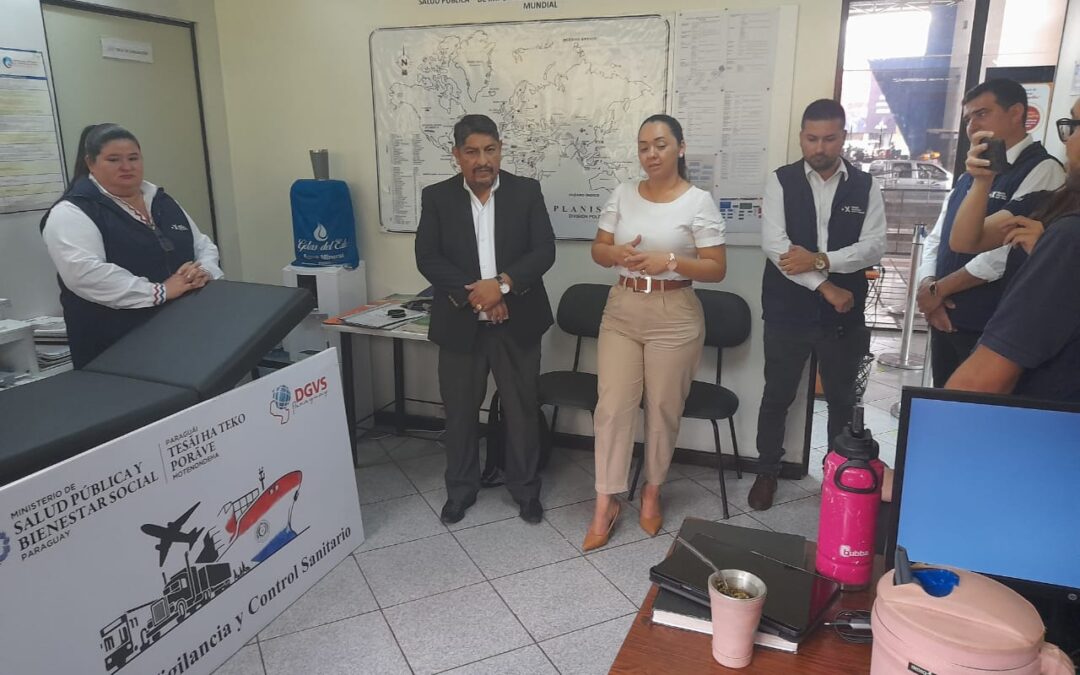 Fortalecen oficina de vigilancia y control sanitario en frontera este del país