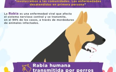 Rabia humana transmitida por perros, otra enfermedad tropical desatendida