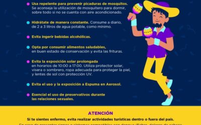 Recomendaciones para reducir riesgos durante las fiestas de carnaval