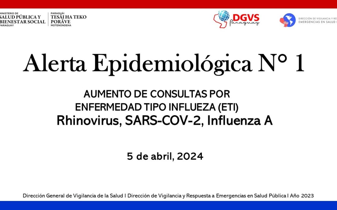 Alerta Epidemiologica Nro 1 – 2024