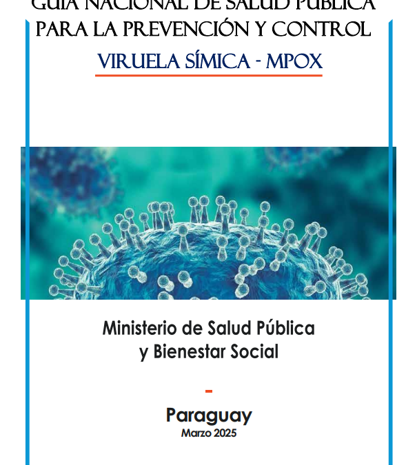 Guía nacional actualizada de Mpox ya está disponible