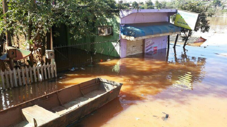 Asunción y 6 departamentos en emergencia por inundaciones