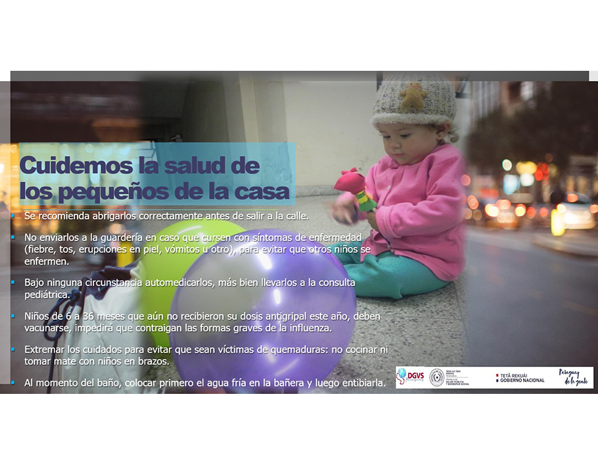 Cuidemos la salud de los pequeños de la casa