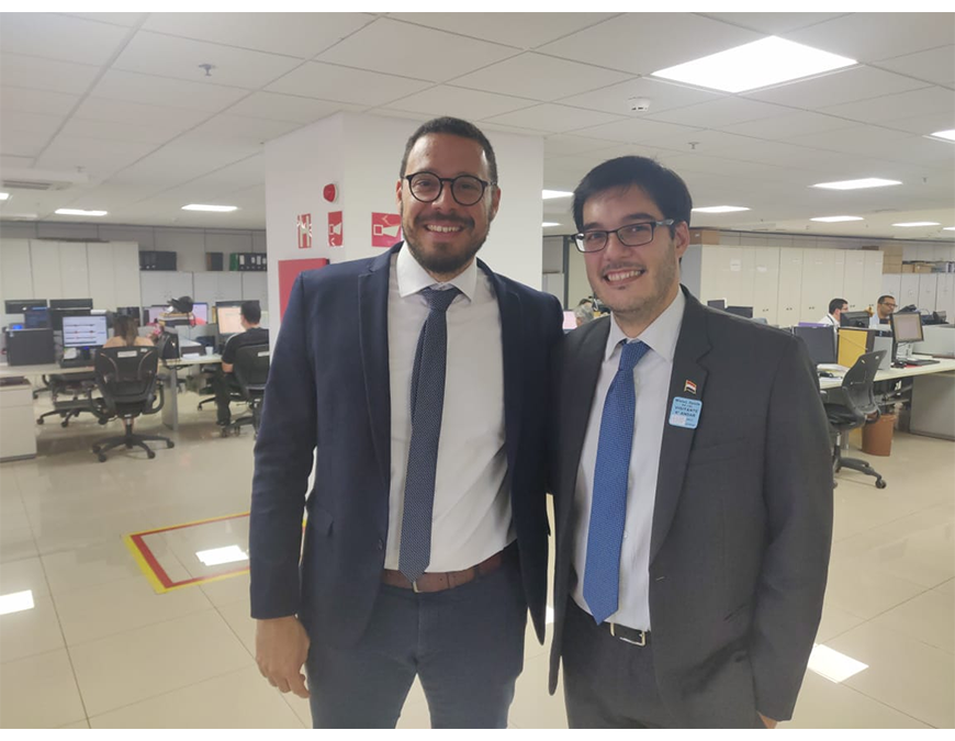 Director de Vigilancia de la Salud visita edificio de Vigilancia Epidemiológica de Brasil