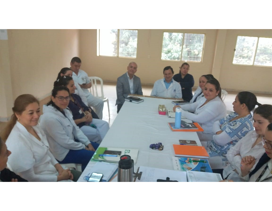 Hospital de Villarrica conforma comité de control de infecciones