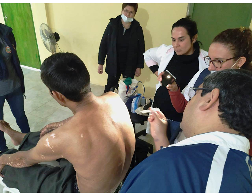 Jornada de captación de lepra y otras enfermedades desatendidas, en Itapúa