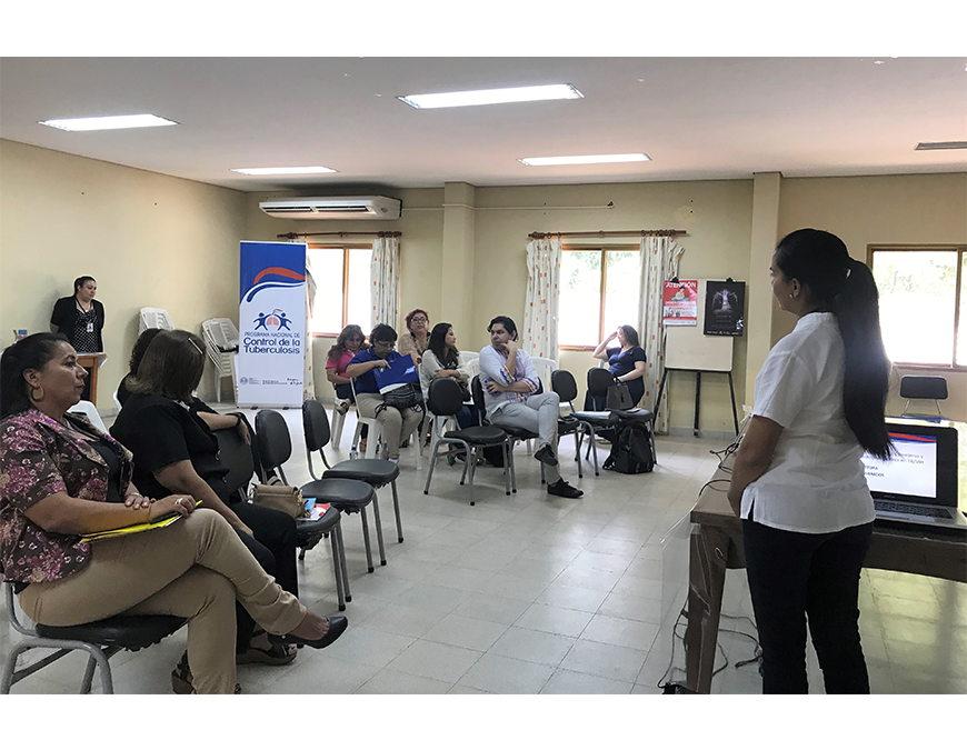 Más promotores pares para consejería y búsqueda de sintomáticos respiratorios