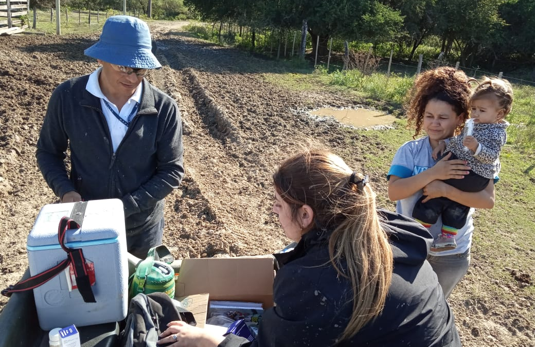 Medicamentos y vacunas llegan a zonas vulnerables de Pilar
