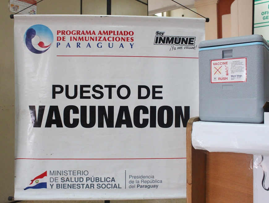 Se extiende horario de atención en vacunatorios del Ministerio de Salud