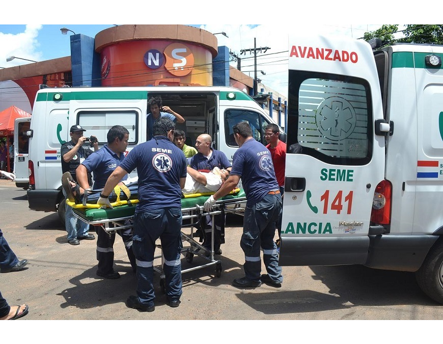 Se recomienda evitar el uso de vehículo en modo ambulancia