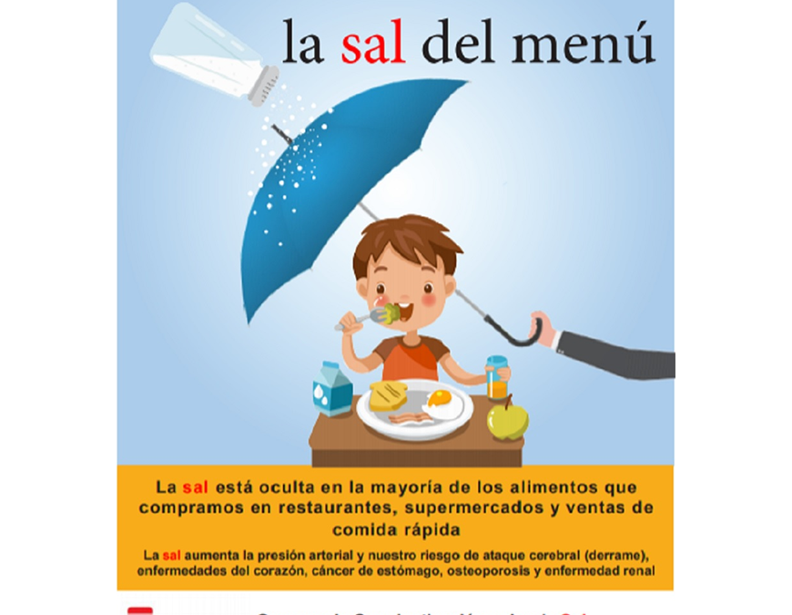 Semana de la sal: anuncian controles de factores de riesgo para la salud, este jueves