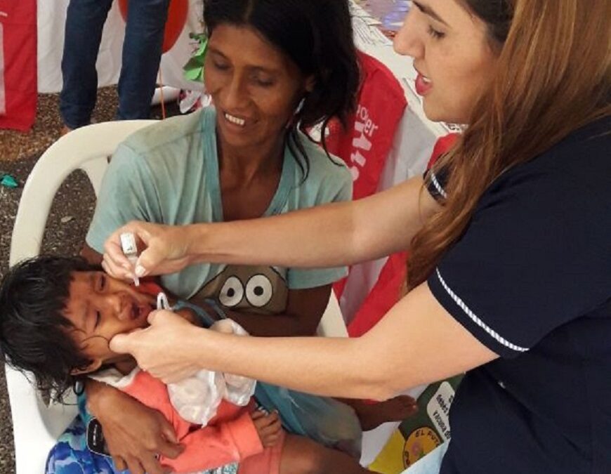 Vacuna contra el rotavirus, incluida en el esquema regular desde hace 8 años