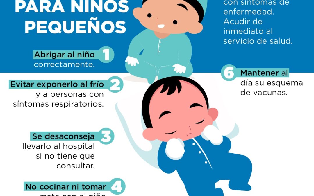 Cómo proteger la salud de los niños pequeños del intenso frío
