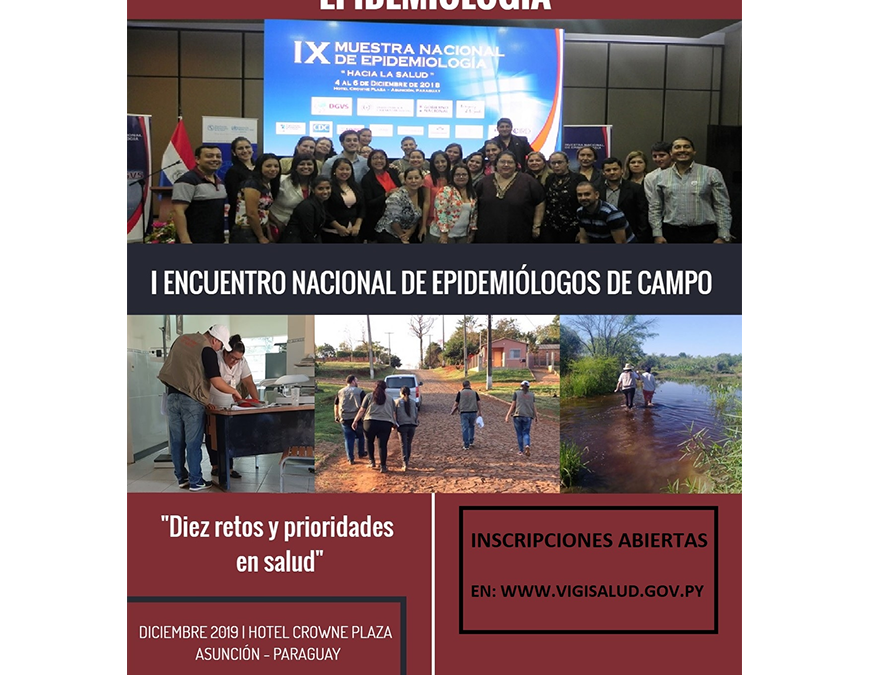 Muestra Nacional de Epidemiología, declarada de interés institucional