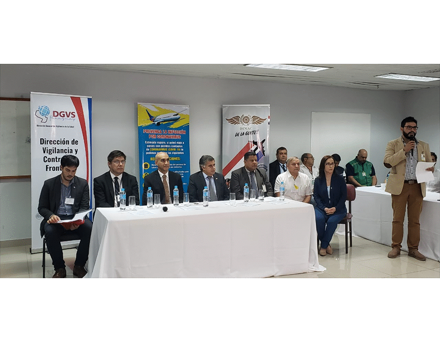 CORONAVIRUS: Simulan detección de caso en aeropuerto