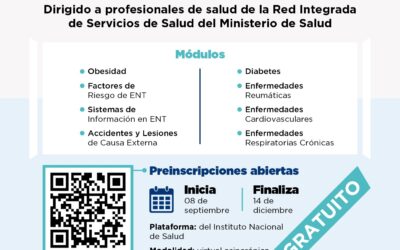 Participá del curso virtual de capacitación en prevención y manejo de enfermedades no transmisibles