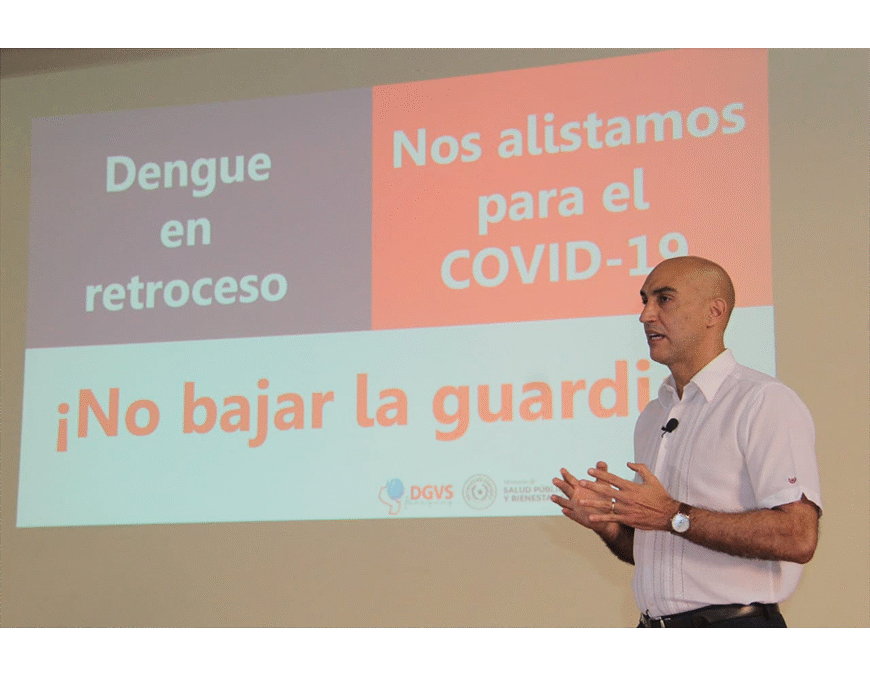 Dengue con marcado descenso en todo el país