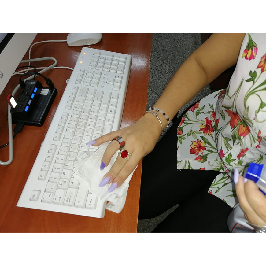 Desinfección de elementos de uso diario un hábito que puede salvarnos – 17-03-2020