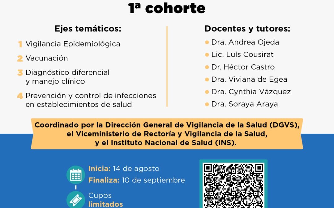 Dictarán curso de «Respuesta a brotes de sarampión en el contexto de eliminación»