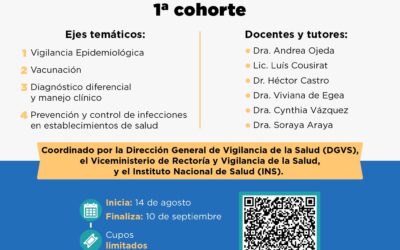 Dictaran curso de «Respuesta a brotes de sarampión en el contexto de eliminación»