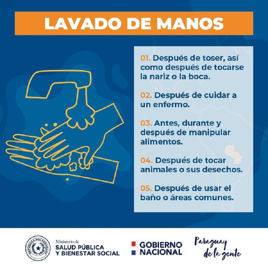 Lavado de manos frecuente la mejor arma contra el COVID19 – 01-04-2020