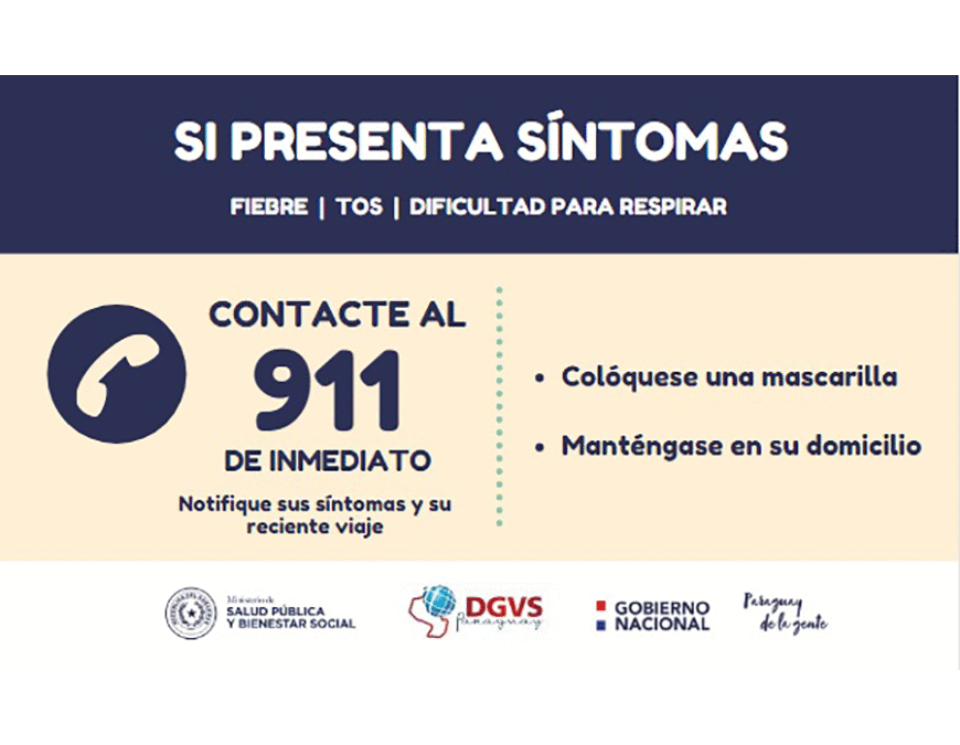 Medidas para ingreso de viajeros que provengan de zonas de riesgo