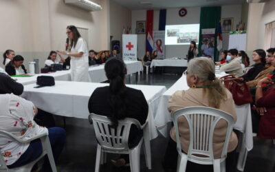 Dictan capacitación en VIH e ITS a profesionales de Concepción y voluntarios de la Cruz Roja Paraguaya