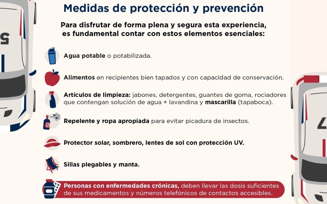 Rally del Paraguay: medidas de protección y prevención recomendadas para disfrutar del evento