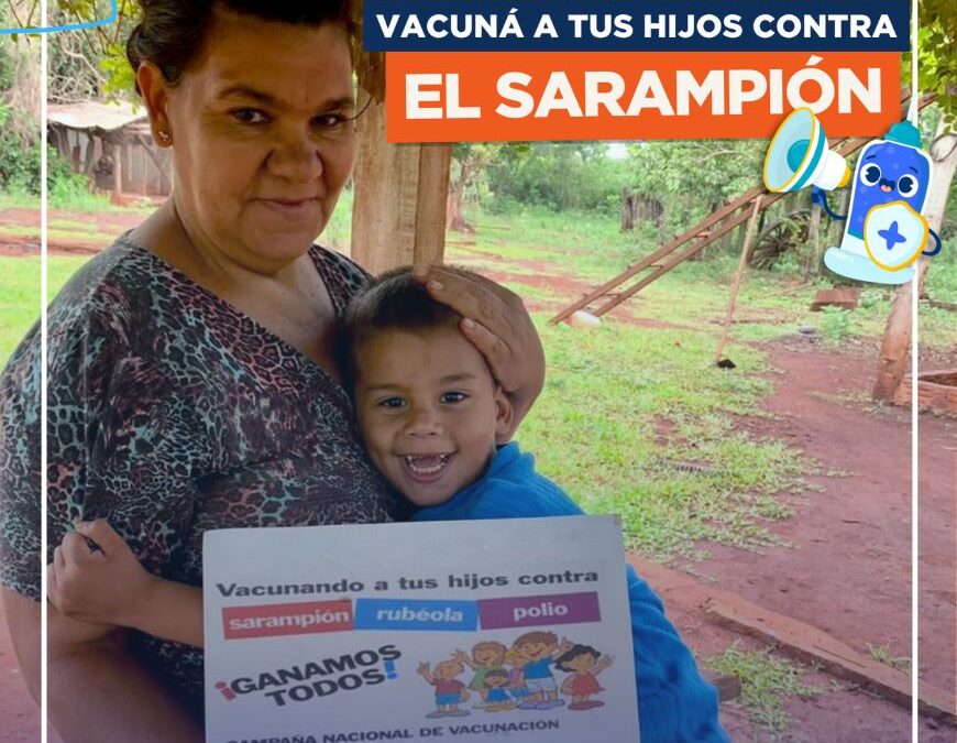 Se confirma un caso de sarampión en San Pedro