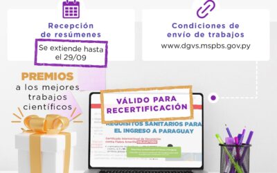 Vigilancia amplía plazo para presentar resúmenes para la Muestra Nacional de Epidemiología