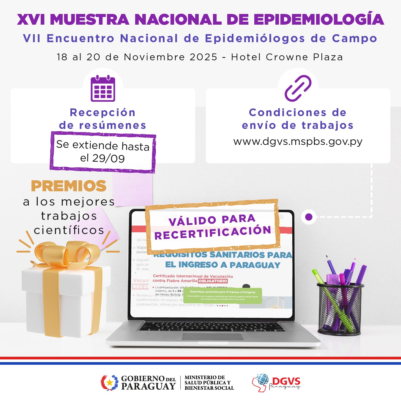 Amplía plazo MUESTRA