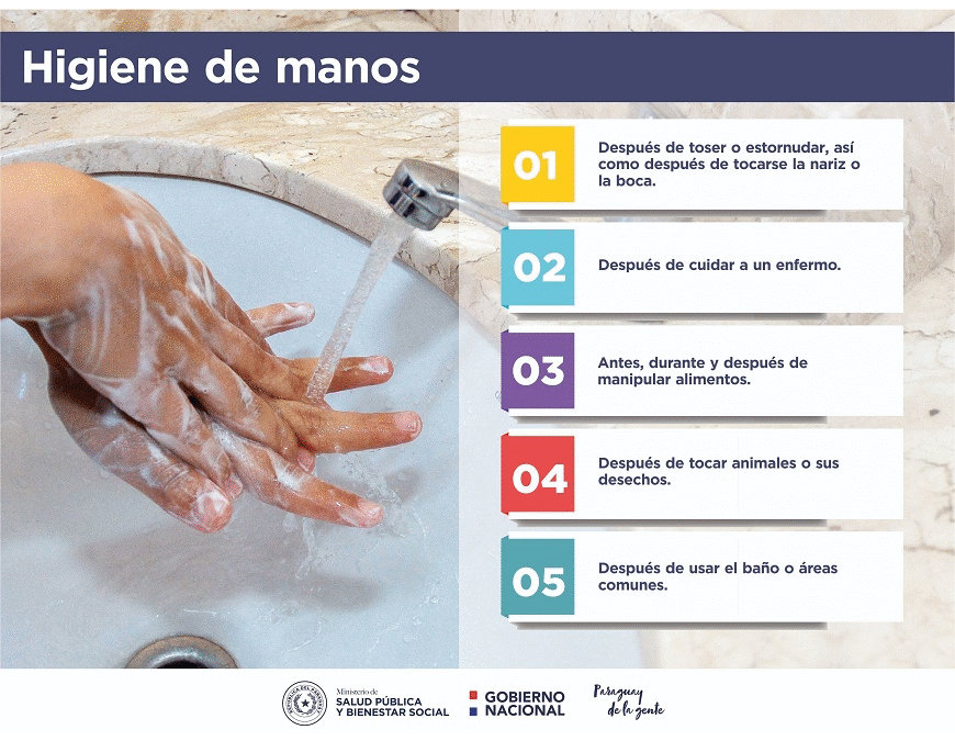 Comercios y otros establecimientos de atención al público deben garantizar higiene de manos