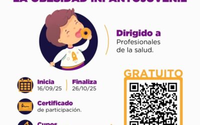 Abren inscripciones de capacitación para prevención y manejo de la obesidad infantojuvenil