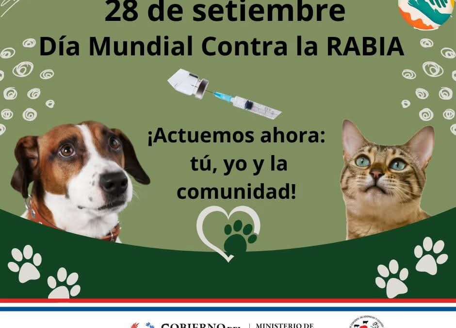 La rabia: enfermedad zoonótica prevenible con vacunación