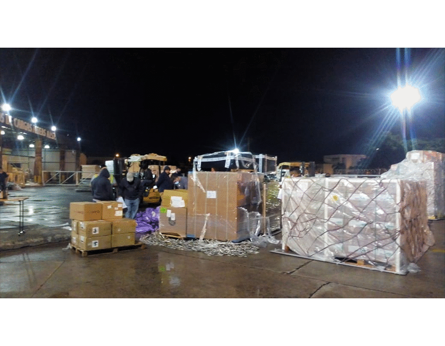 Llegaron al país 421.000 dosis de vacunas