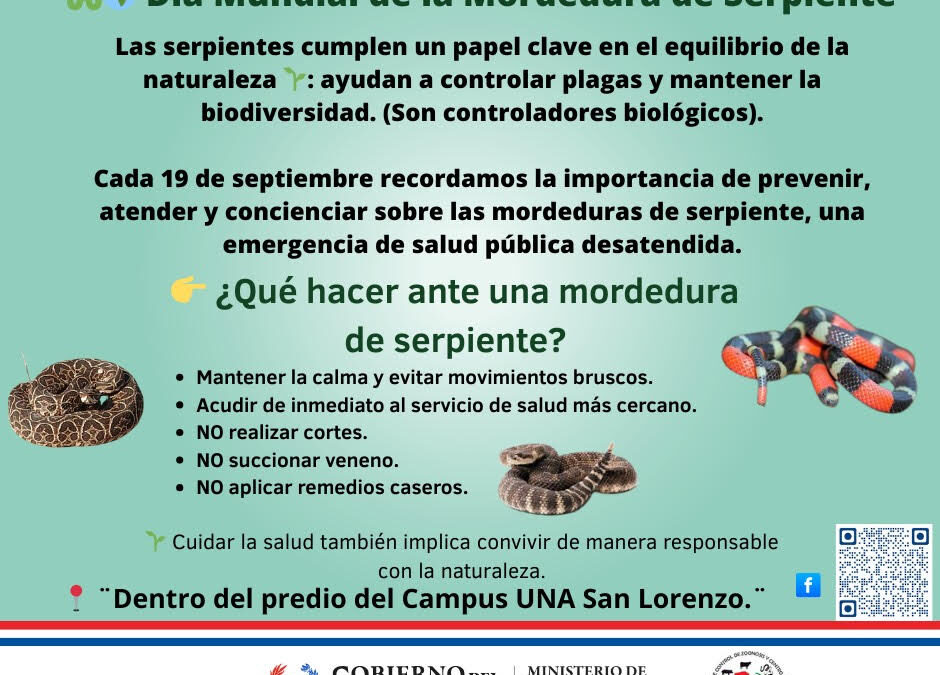Día internacional de concienciación de la mordedura de serpiente