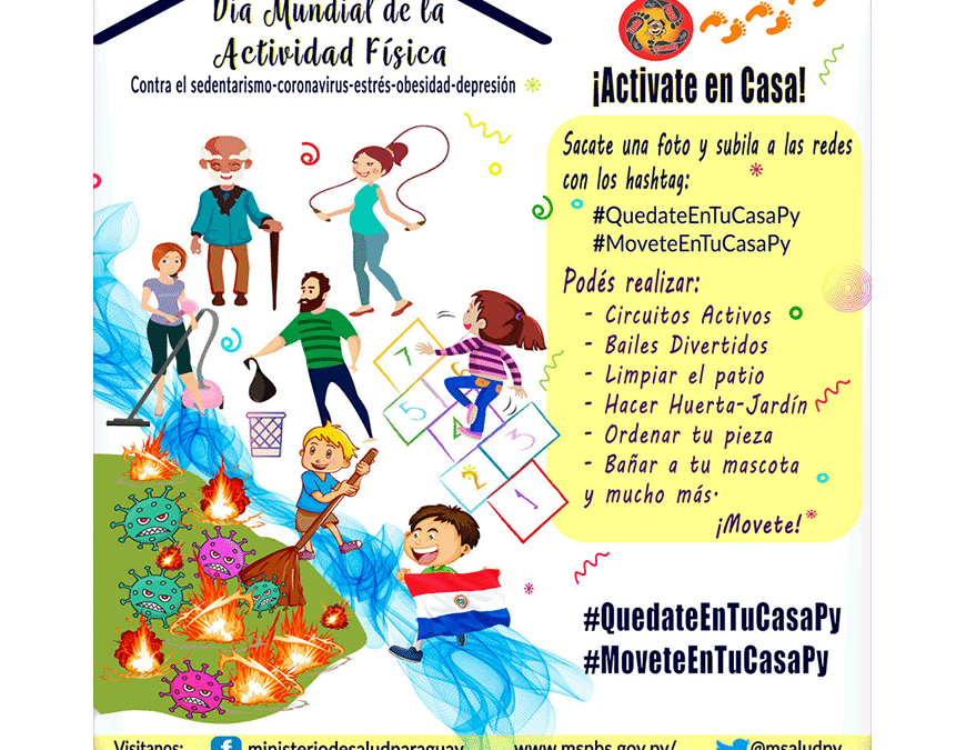 Movete en casa: todo paso cuenta