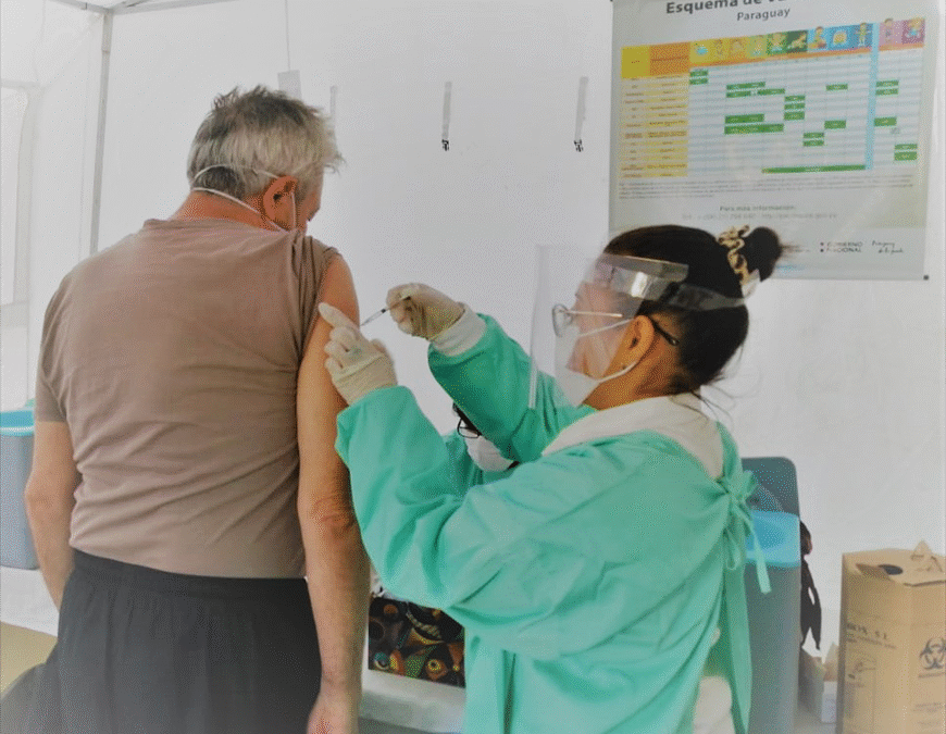 Vacunación contra la influenza llega al 66% de cobertura